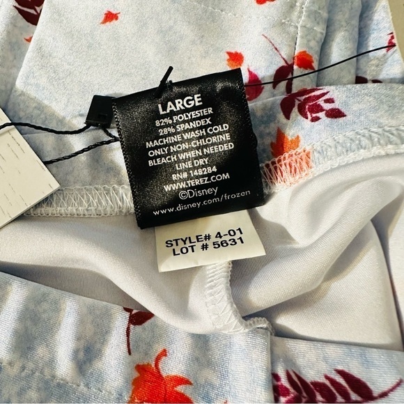 Terez Girl's Frozen Olaf Leggings Girls Size Large - Picture 7 of 7